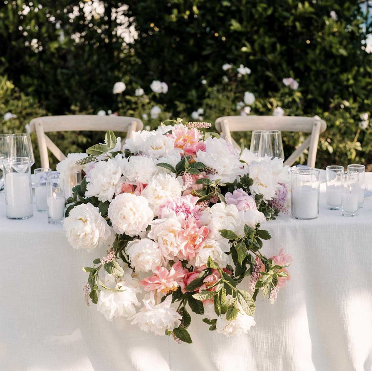 wedding flower design alaska table decoration