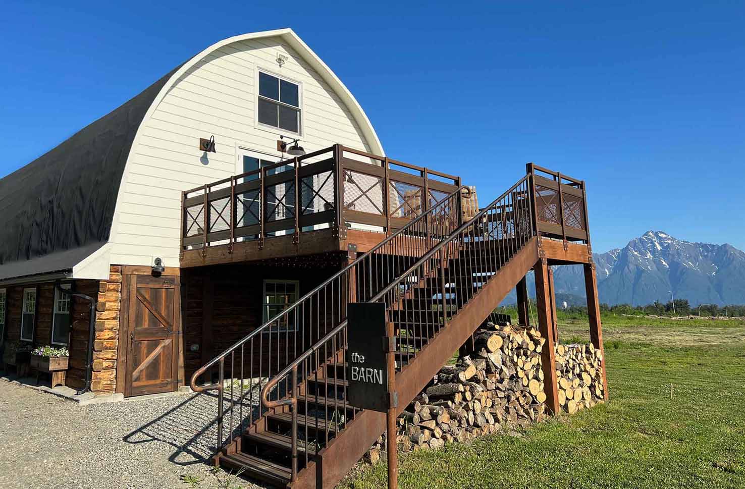 alaska converted barn airbnb